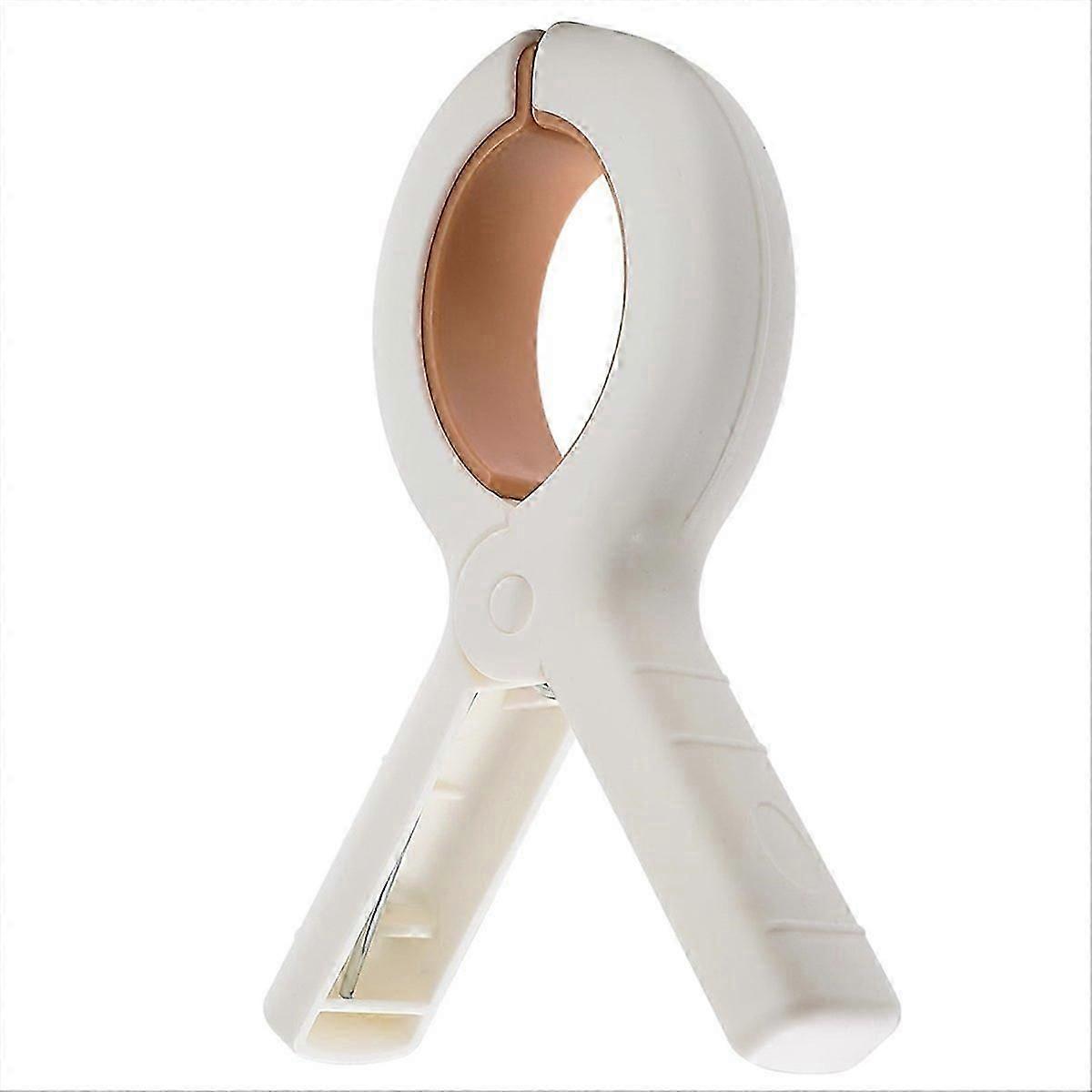 plastic clip for drying clothes, strong windproof, fixed clip Khaki