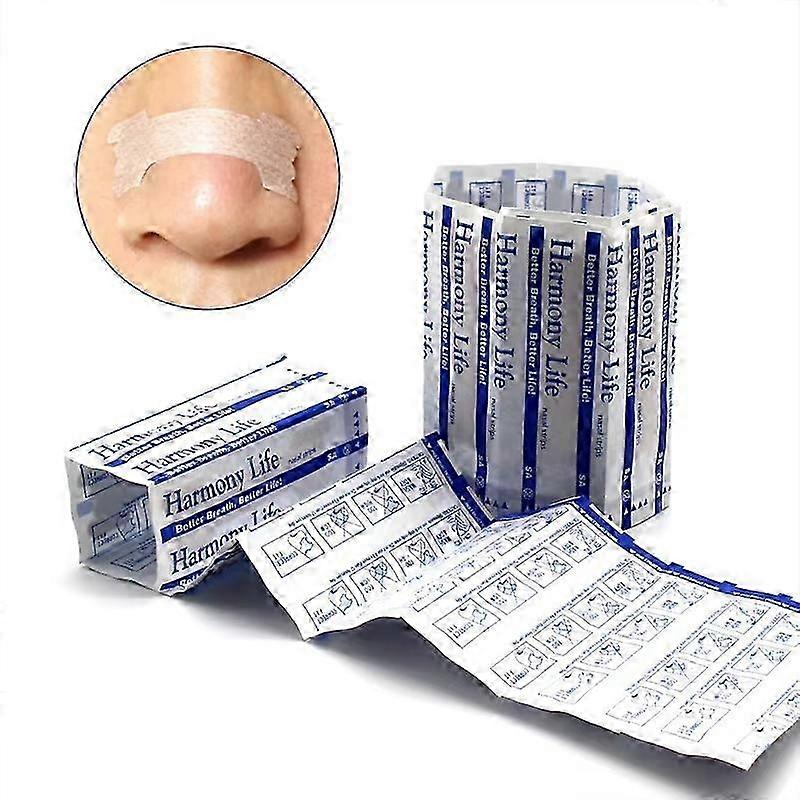 Breath-Easing Nasal Strips For Snore Relief