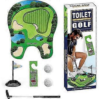 Toilet Putting Green Game