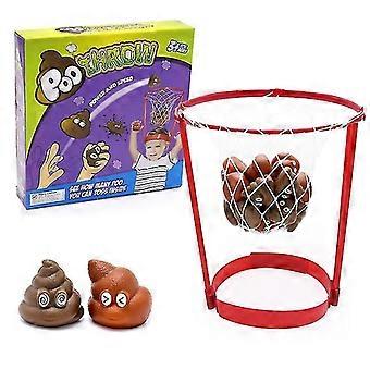 Head-Worn Poop Catching Fun Game
