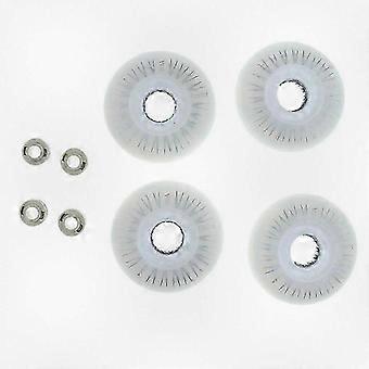 4 Paki Kółek Do Rolek LED 72mm 76mm - Wymienne Kółka Do Rolek dla lepszej widoczności