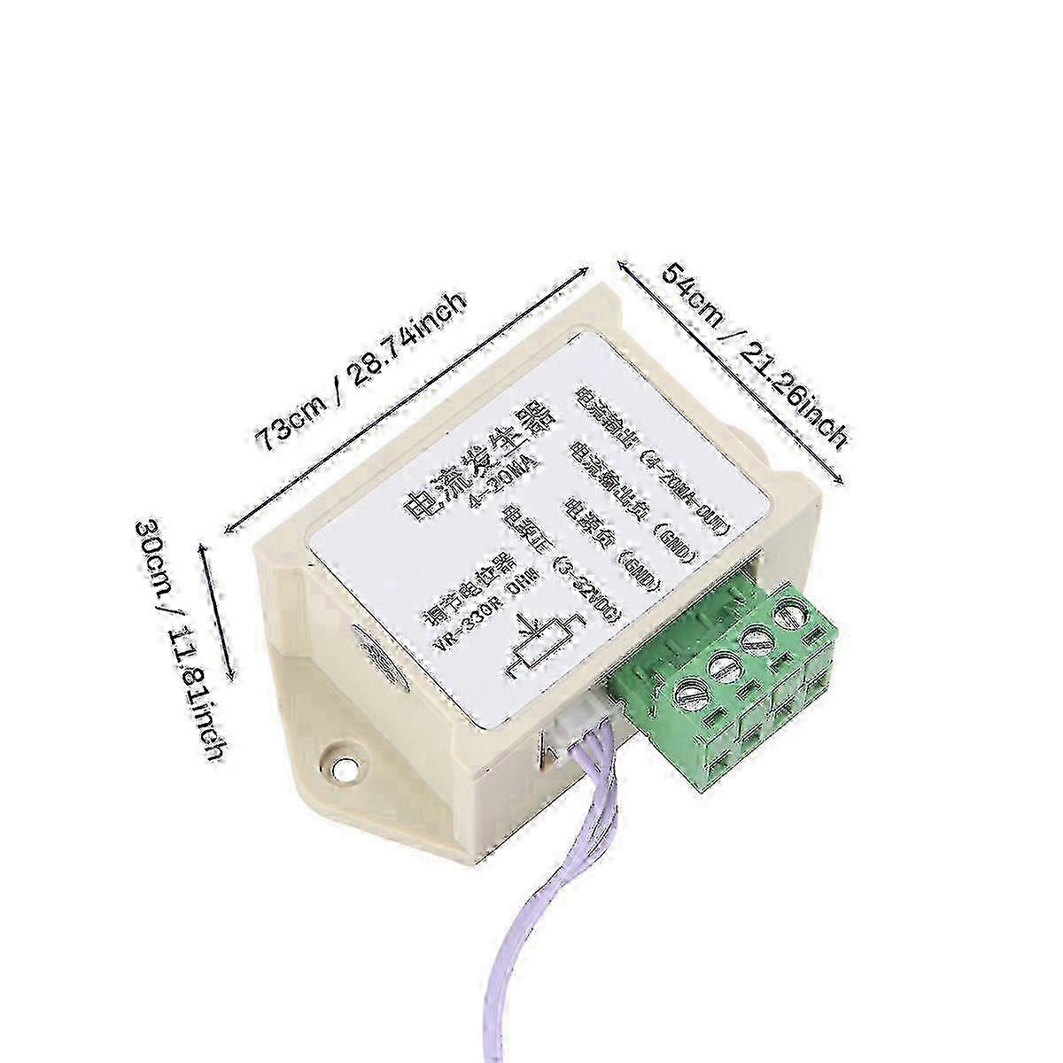 4-20mA Adjustable Current Generator compatible with Process Control Systems