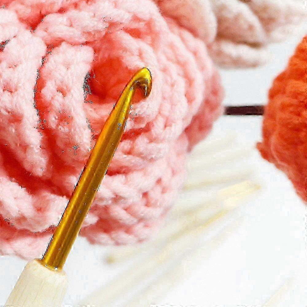 Carbonised Bamboo Crochet Hook Kit