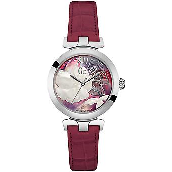 Gc watches ladybelle Swiss Quartz Analog Women's Watch with Cowhide Bracelet Y22005L3