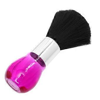 Hair Cleaner Brush Salon Neck Duster for Hair Removal with Crystal Handle