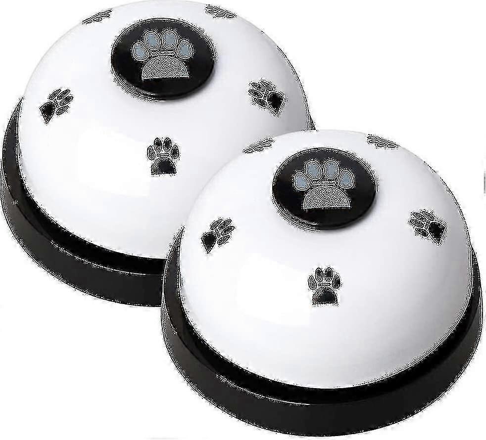 2 Pack Puppy Training Bells White