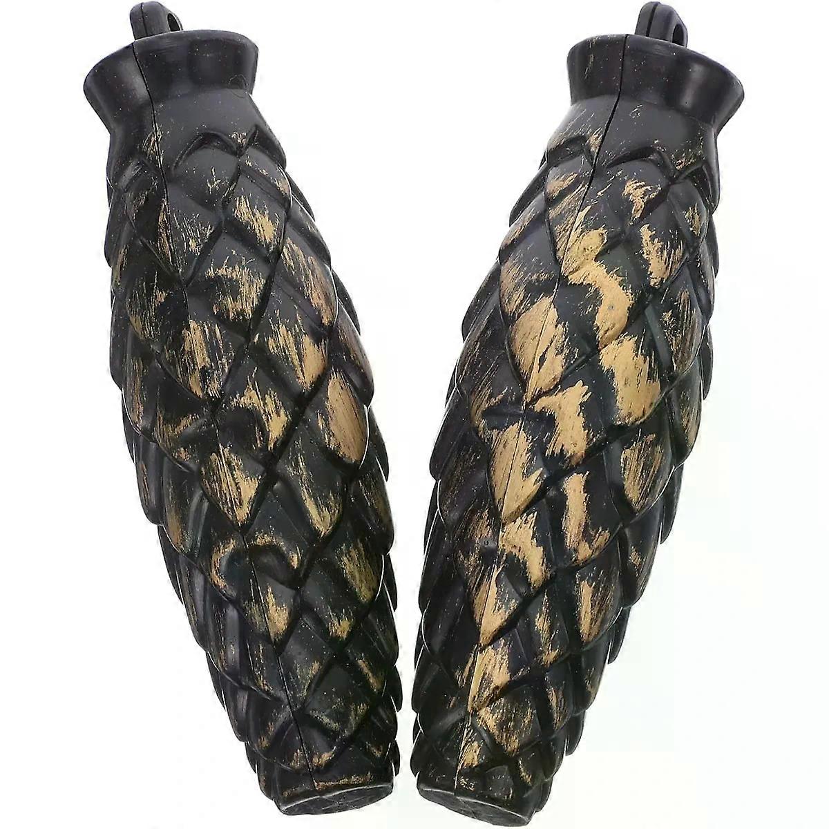 2pcs Quartz Pine Cone Wall Clock Pendulum Replacement Plastic