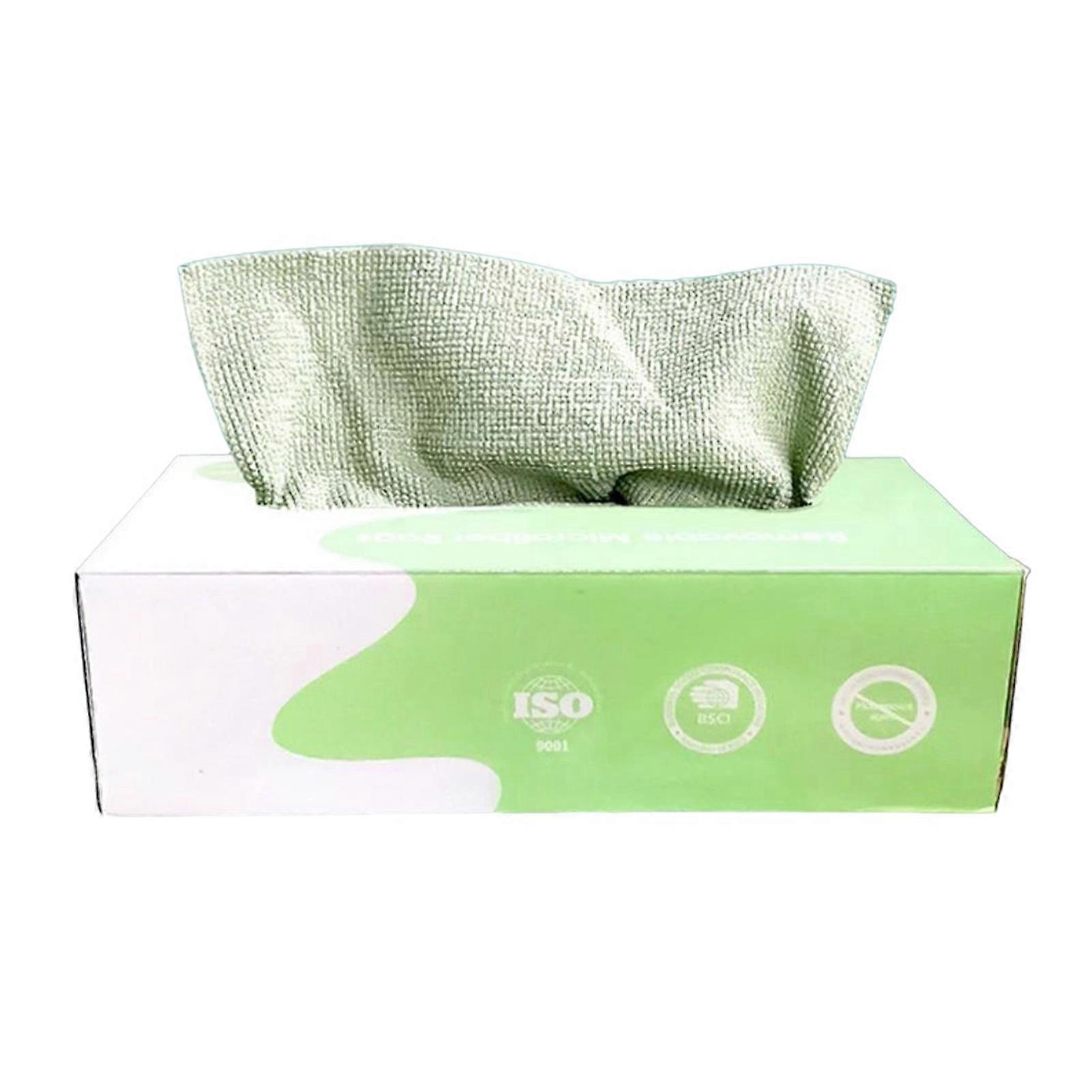 20-Pack Absorbent Microfiber Cleaning Cloths