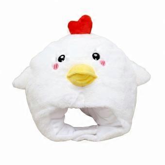 Chicken Head Hat Novelty Chicken Hat Cute for Stage Performances, Dress-Up