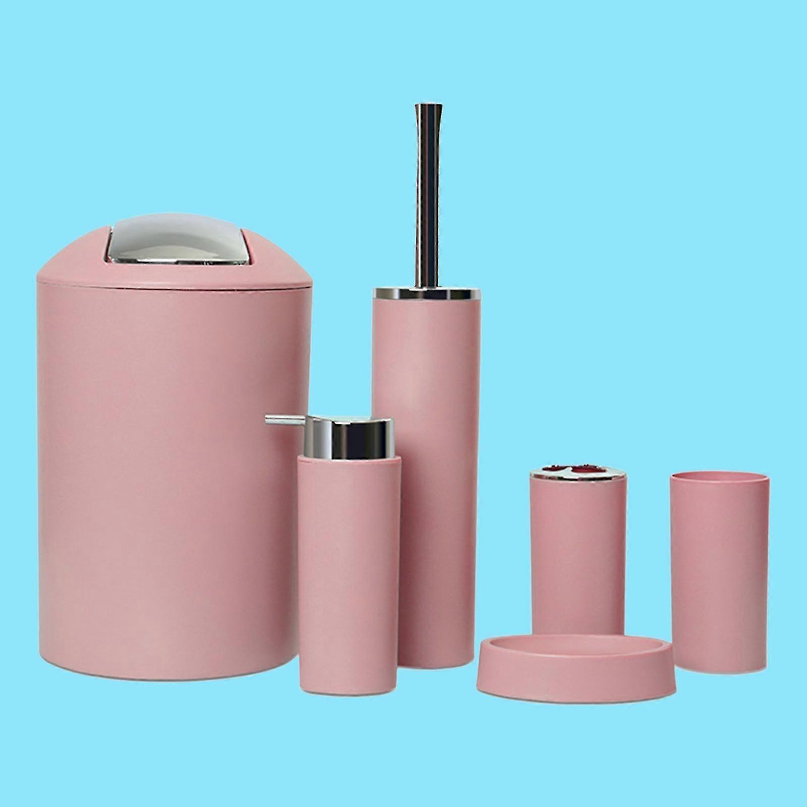 6-Piece Bathroom Set Durable Clean Style