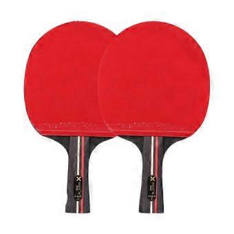 Table Tennis Racket Short Long Handle Double-sided Rubber Reverse Glue Training Pings Pangs Paddle Racquets Unisex@dd