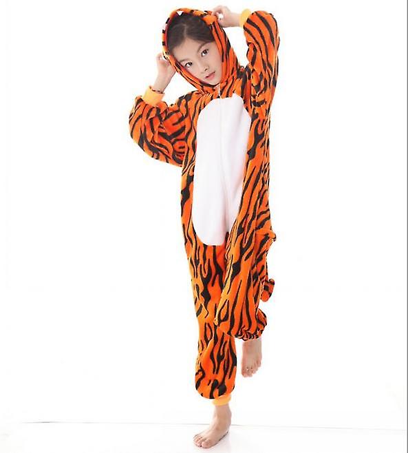 Unicorn Pajamas Romper's One-piece Pajamas Cartoon Animal Tiger