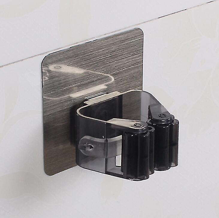 Self-adhesive Wall Mounted, Mop Holder Rack, Hooks Hanger