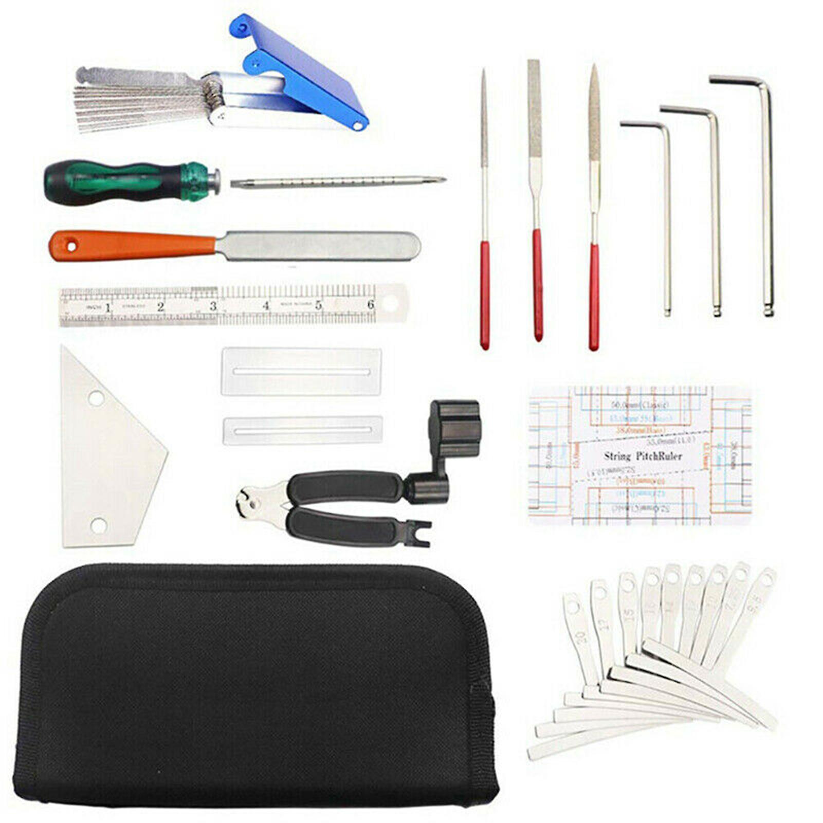 Guitar Care Cleaning Repair Tools Kit Luthier Setup Maintenance Tools Set