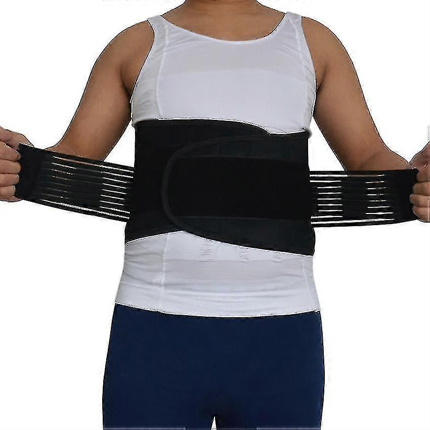 Adjustable Lumbar Support Back Belt – Lower Waist Pain Relief Brace For Men & Women