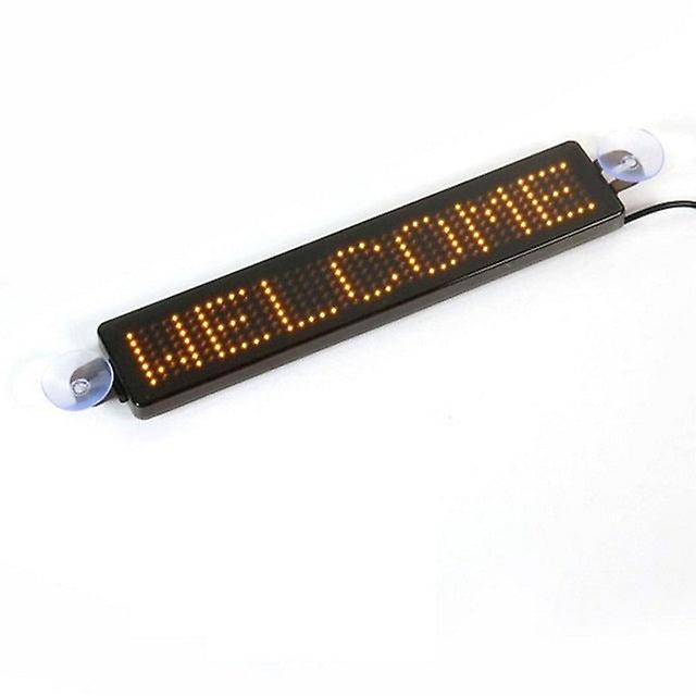 Car Led Display Ultra-thin Message Display Board 12v Car Rear Window Programmable Advertising Moving Scrolling Display Screen