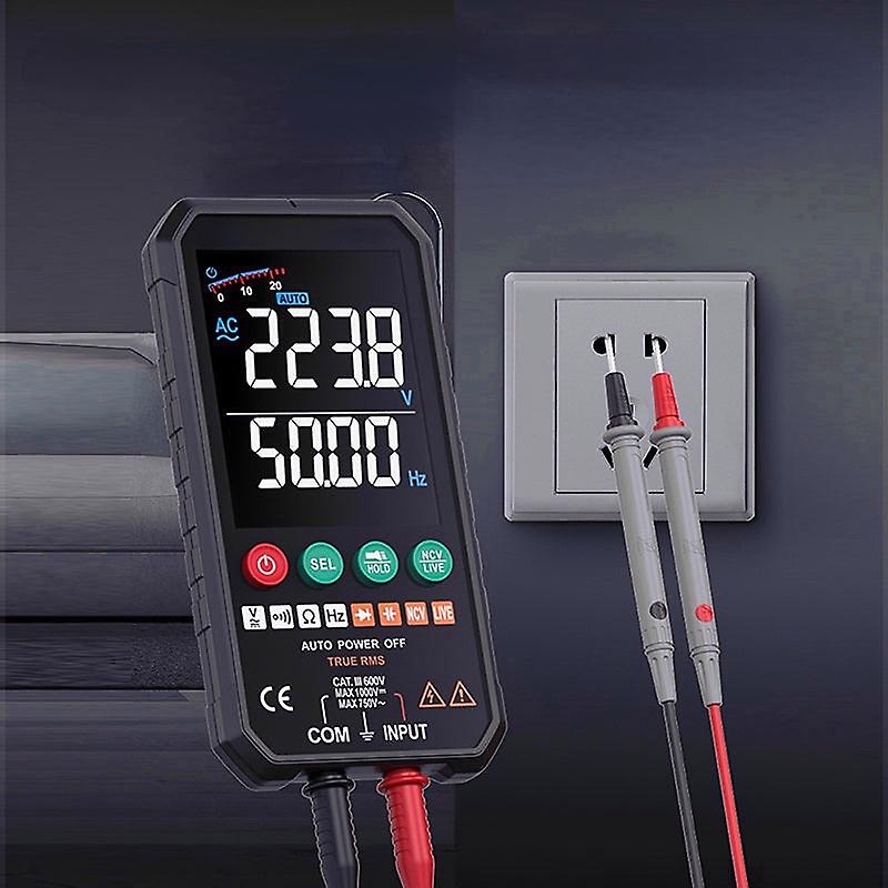 107C Digital Multimeter - Smart Ac/dc Voltmeter With Auto Range