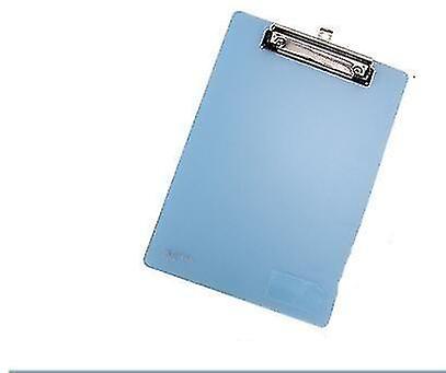 Yellow A5 Plastic Clip Board Portable File Clipboard Hook Drawing Writing Pad
