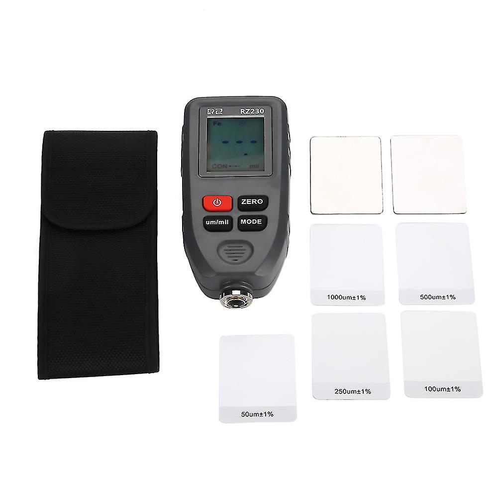 Lcd Portable Digital Paint Coating Thickness Auto Tester Measuring Gauge Meter