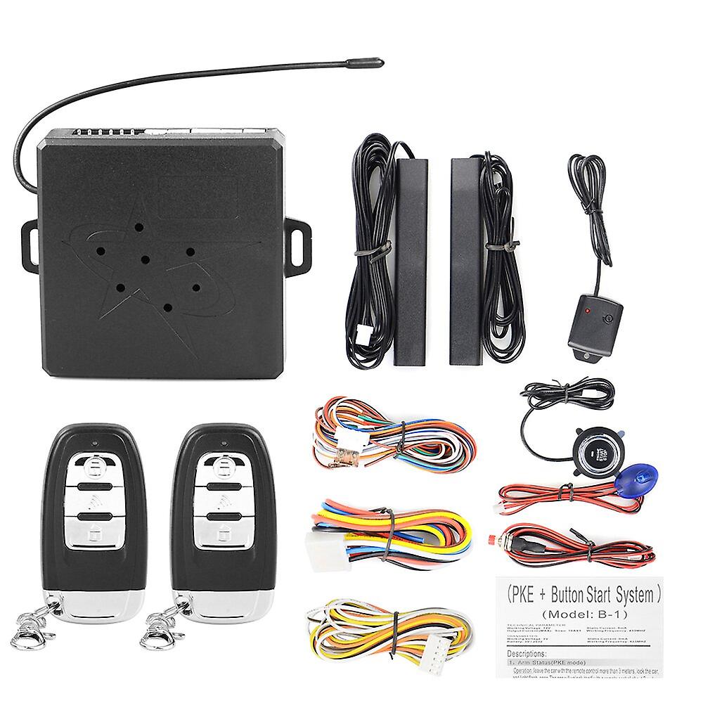 Universally Car Auto Alarm Remote Central Door Locking Model B Anti-theft Device Vehicle Keyless Entry Systemm