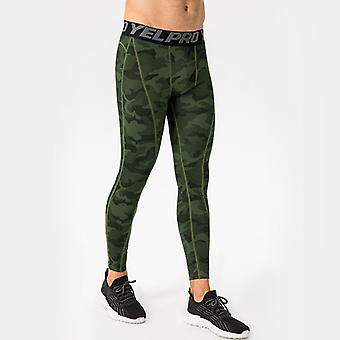 Running Tights Men Sports Leggings Sportswear Long Trousers Yoga