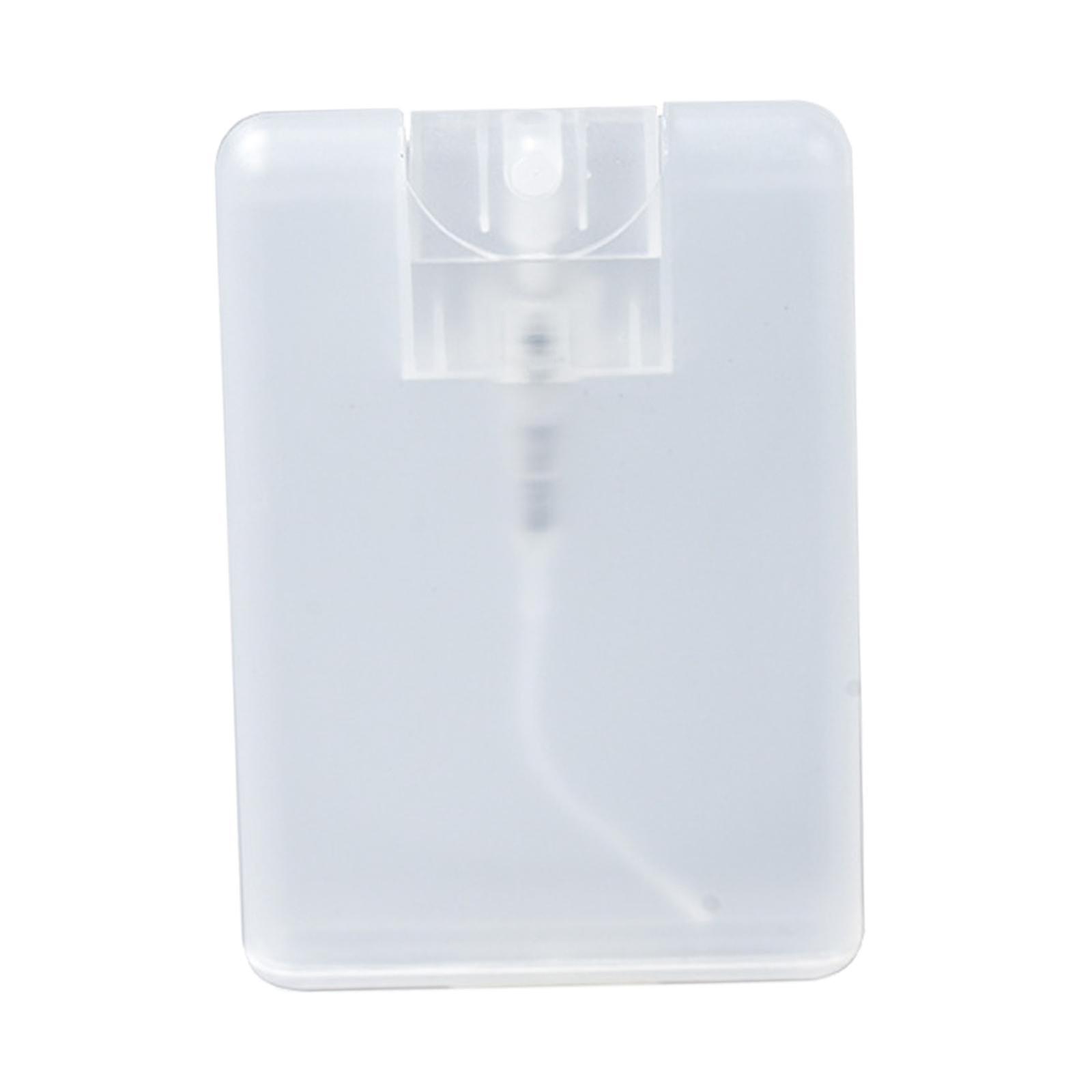 Portable 20ml Card Spray Bottle Perfume Pump Atomizer Refillable Container