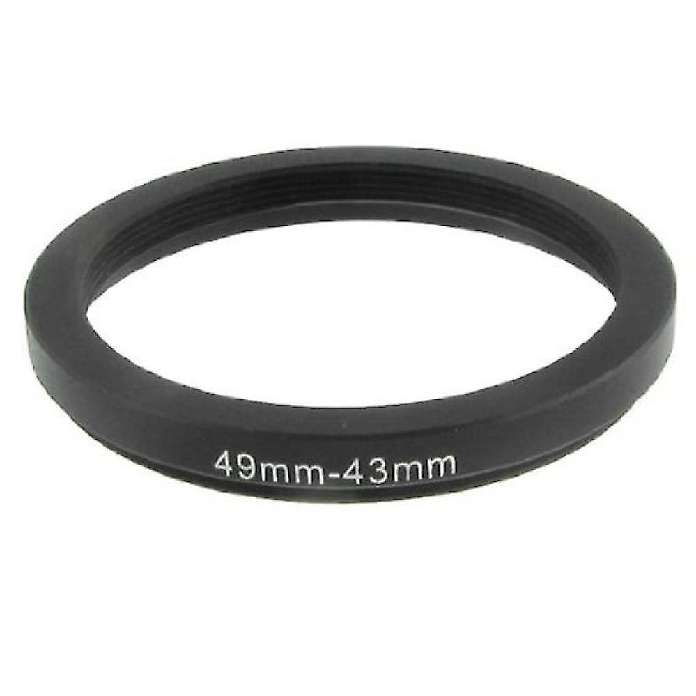 49mm-43mm 49mm To 43mm Black Ring Adapter For Camera