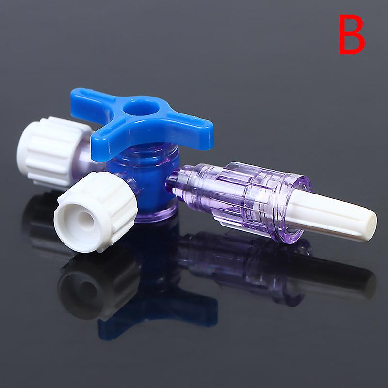 Plastic Two Way Three Way Stop Cock For Clinical Hospital Luer Lock Adapter