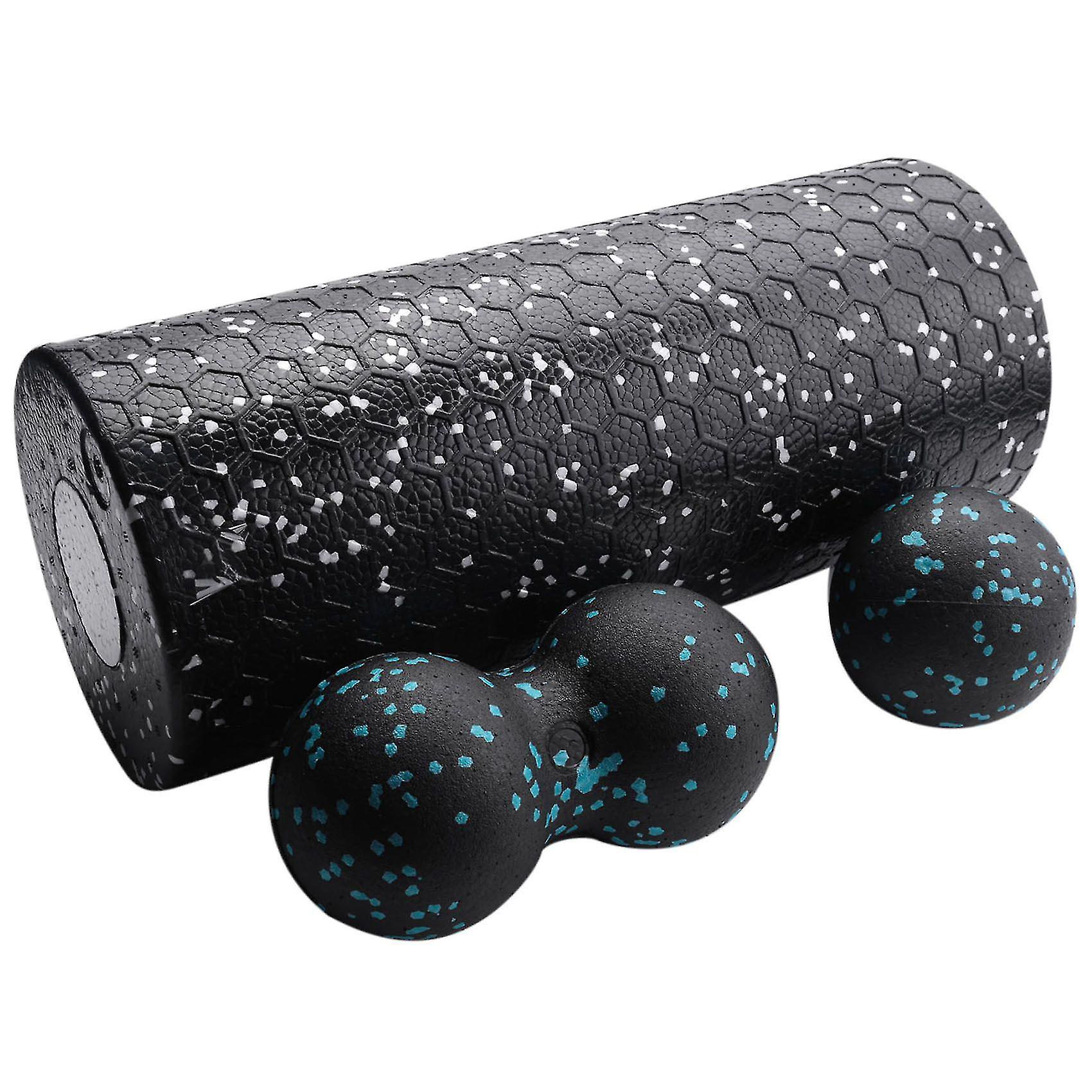 Foam Roller Set High Density Massasje Roller Ball For Neck Back Muskler Deep Tissue Massasje