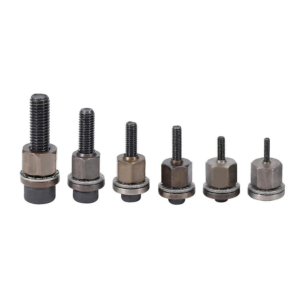 6pcs Hand Rivet Nut Head Nuts Simple Installation Manual Riveter Rivnut Tool Accessory For Nuts M3