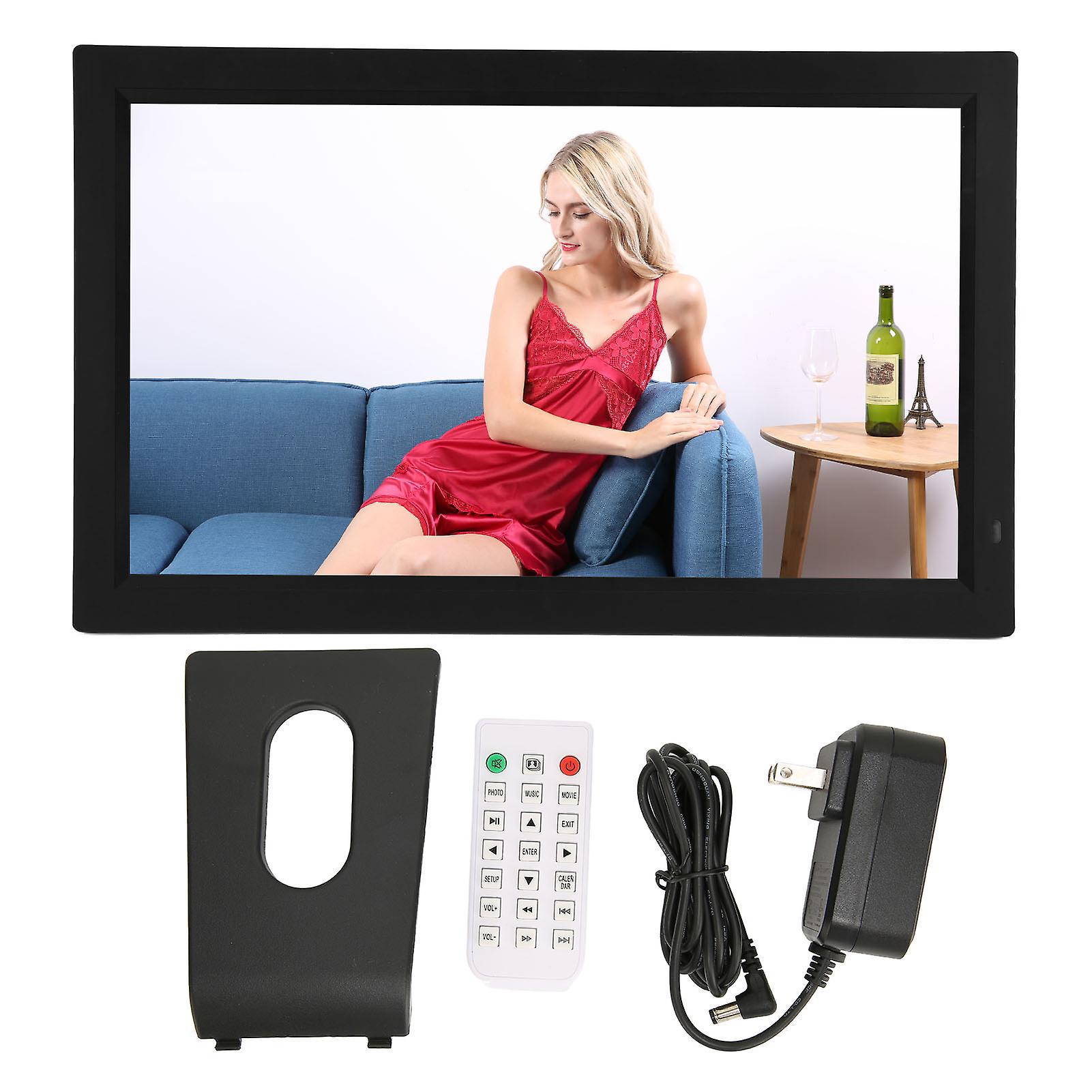 21.5" HD IPS Digital Photo Frame - 1080p Display, Remote Control, Multi-Function Use
