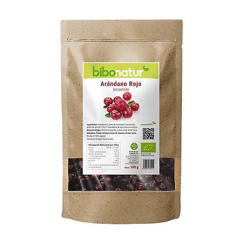 Whole cranberry + Eco apple syrup 100 g (Blueberries)