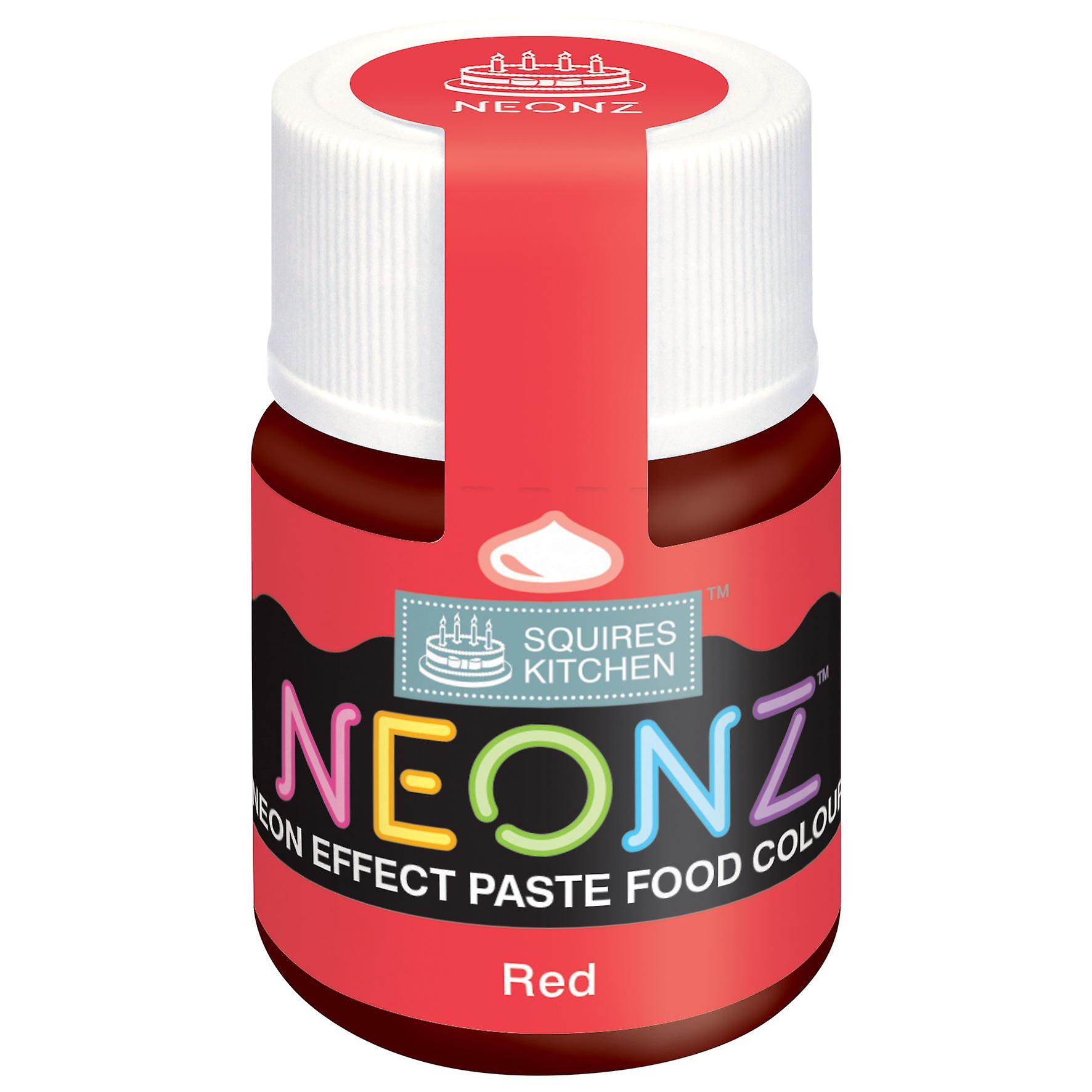 Squires Kitchen NEONZ Paste Food Colour 20g - Red