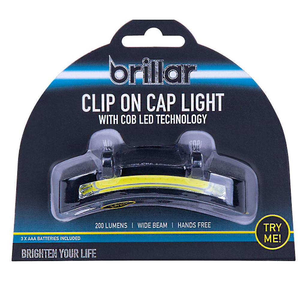 Brillar High Quality Clip on 200-Lumens Output Cap Light with Cob LED Technology