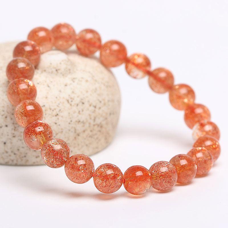 Golden Strawberry Crystal Bracelet Golden Sun Stone