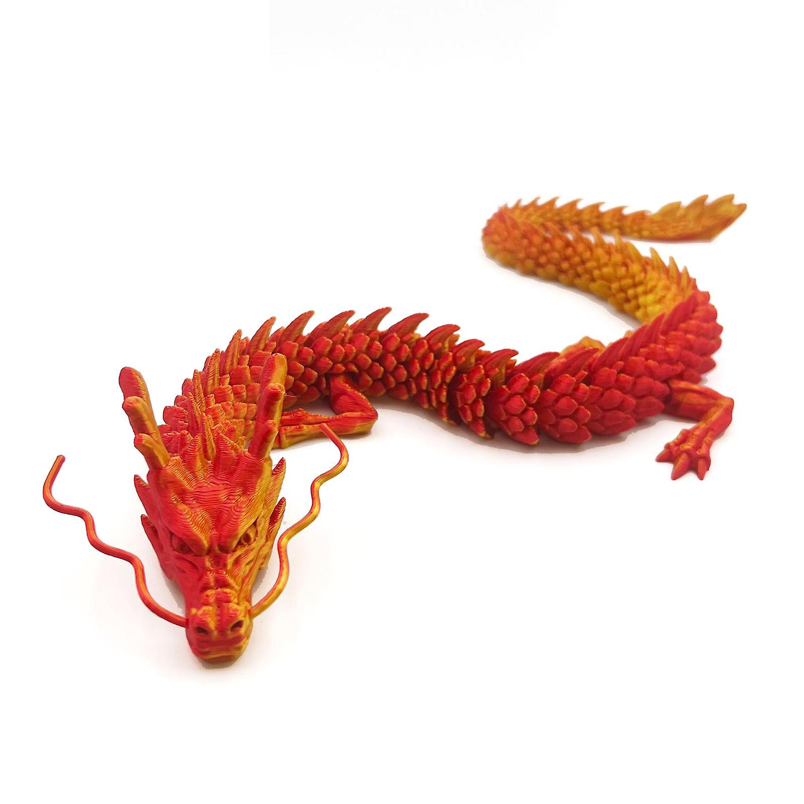 3D-tryckta drakar fidgets leksak prydnad charmig bordsmodell dekor för vardagsrum sovrum