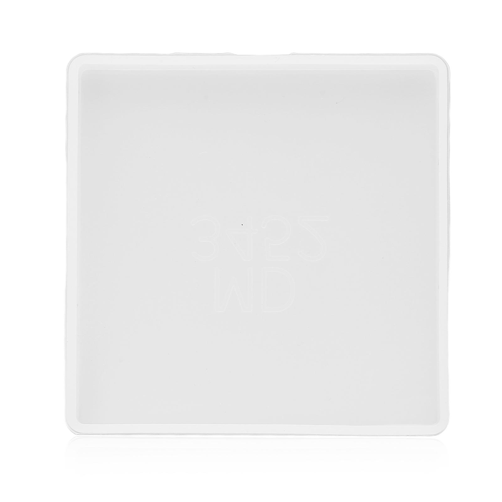 DIY Quadrate Coaster Silicone Mold: Soft, Easy Demoulding Reusable Resin Mold for Decorations