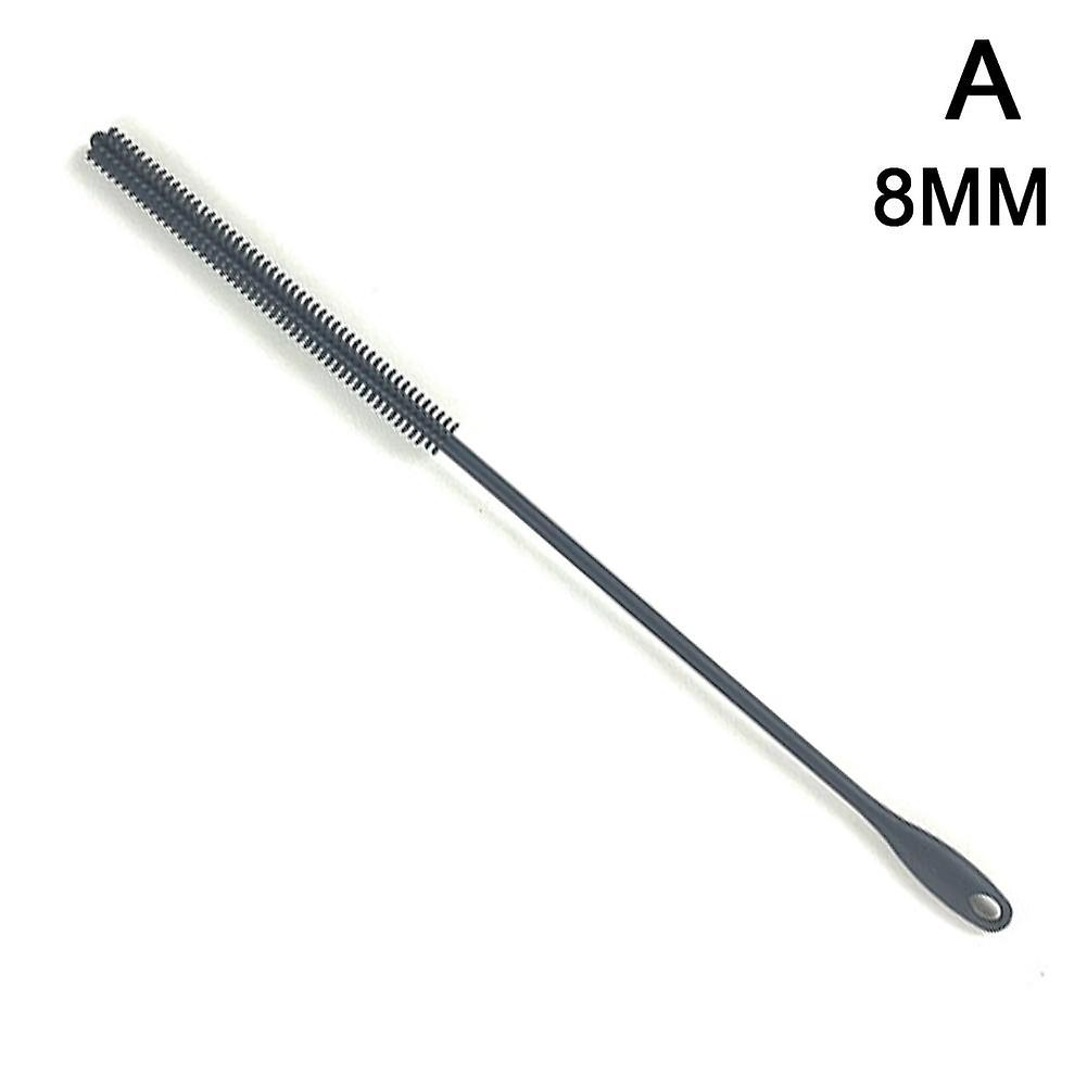Silicone Straw Brushes Extra Long Straw Cleaning Brush Reusable Travel Drinking