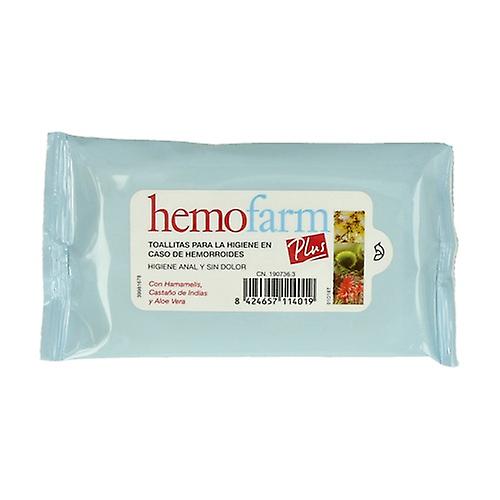 Hemofarm Plus wipes 20 units