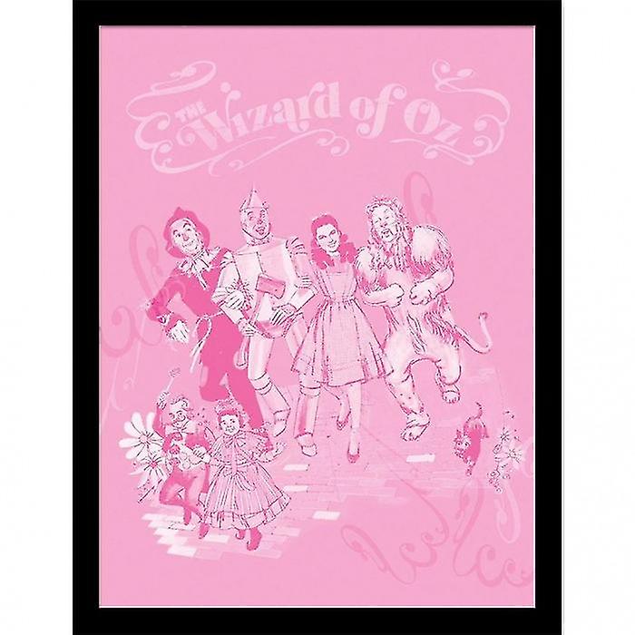 The Wizard Of Oz Characters Framed Poster