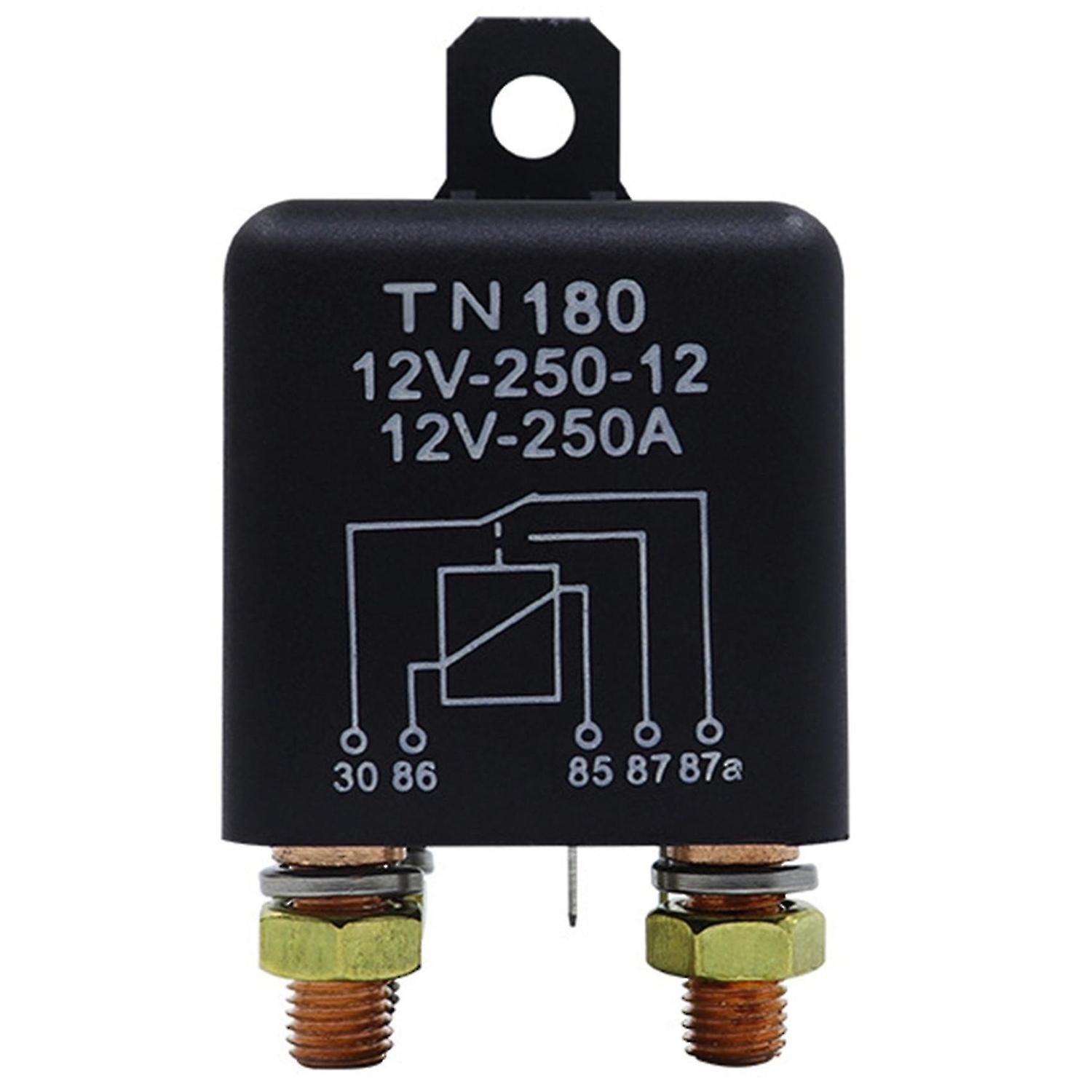 Car relay 12v 24v 250a continuous type high motorcycle battery control switch terminal car