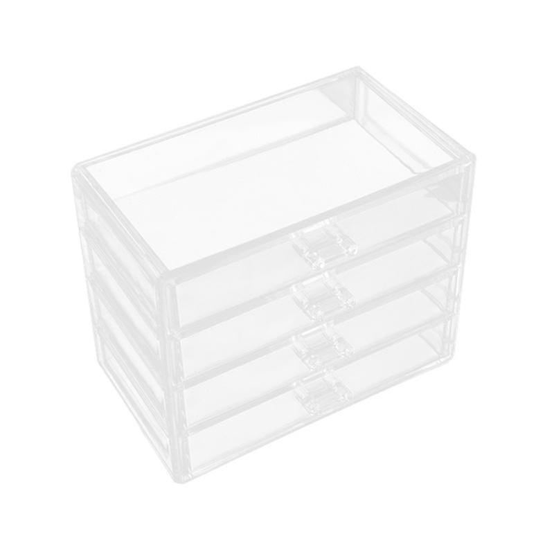 The New 1pcs Clear Plastic Storage Box