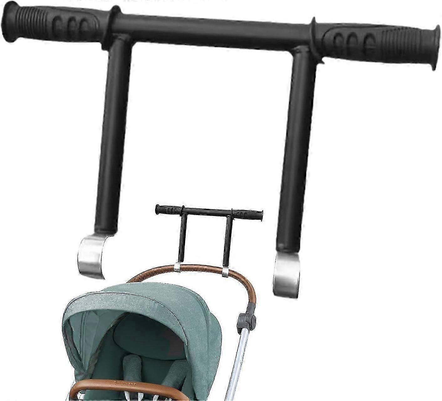 Stroller Bar Attachment - Adjustable Handle Extender | Easy Install Armrest Extension