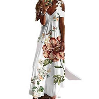 Women's Summer New Lace Sling V-neck Fashion Printed Loose Dress | Fruugo QA