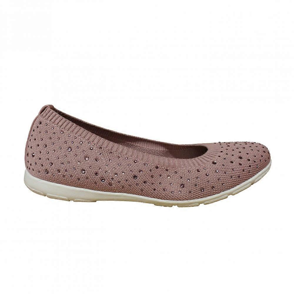 Caprice 女士款 22107 42 526 |玫瑰针织 |女士芭蕾舞高跟鞋