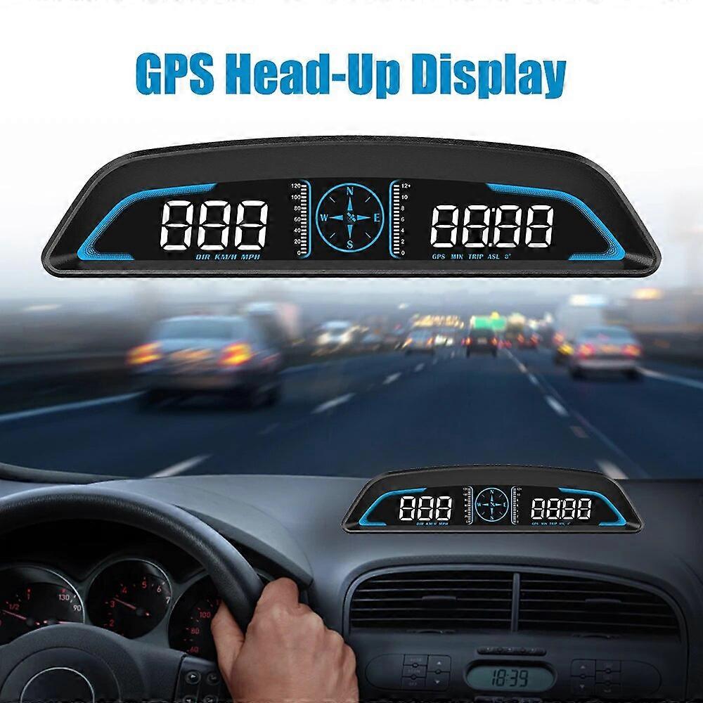 G3 Car GPS HUD Head Up Display Speedometer On Board Computer Smart Digital Clock Alarm Monitor Automotive Accessories Cartronics ST1M364