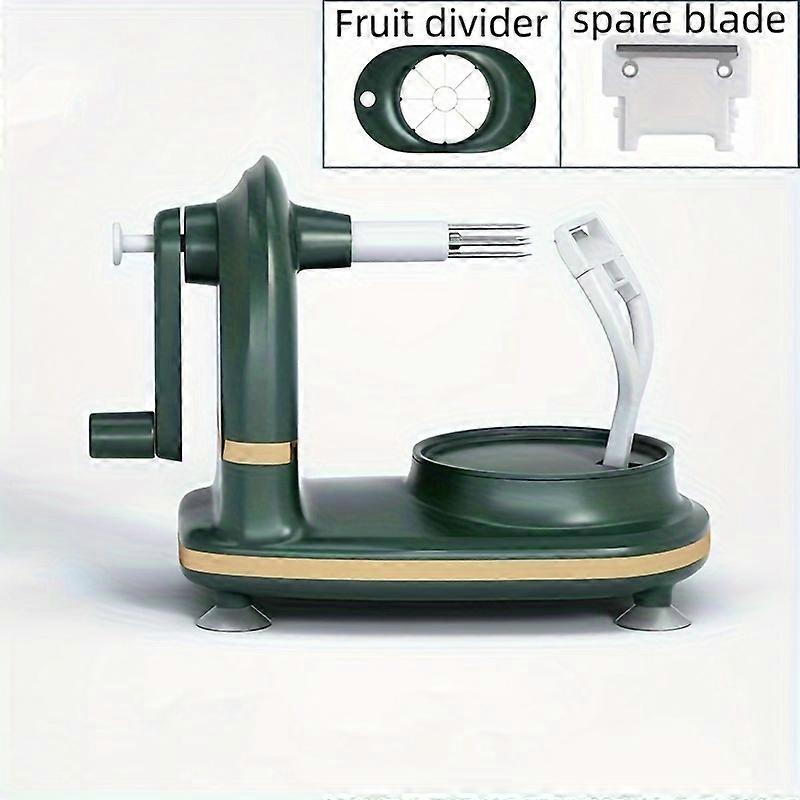Three-piece set of household hand-cranked apple peeler, fruit peeling artifact, kitchen fruit peeler