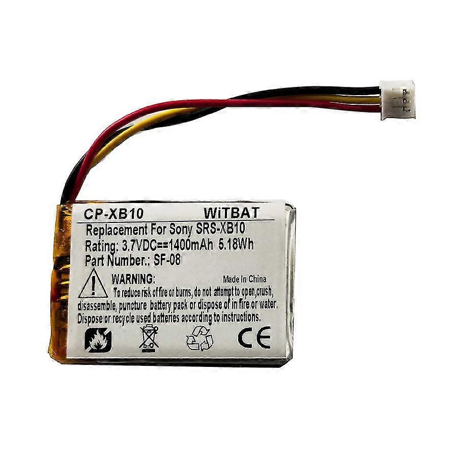 Suitable For Logitech S100 Bluetooth Speaker Battery 533-000107