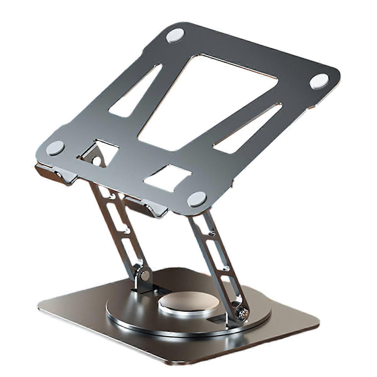 Tablet computer stand, adjustable and foldable, 360 rotation at different angles stand
