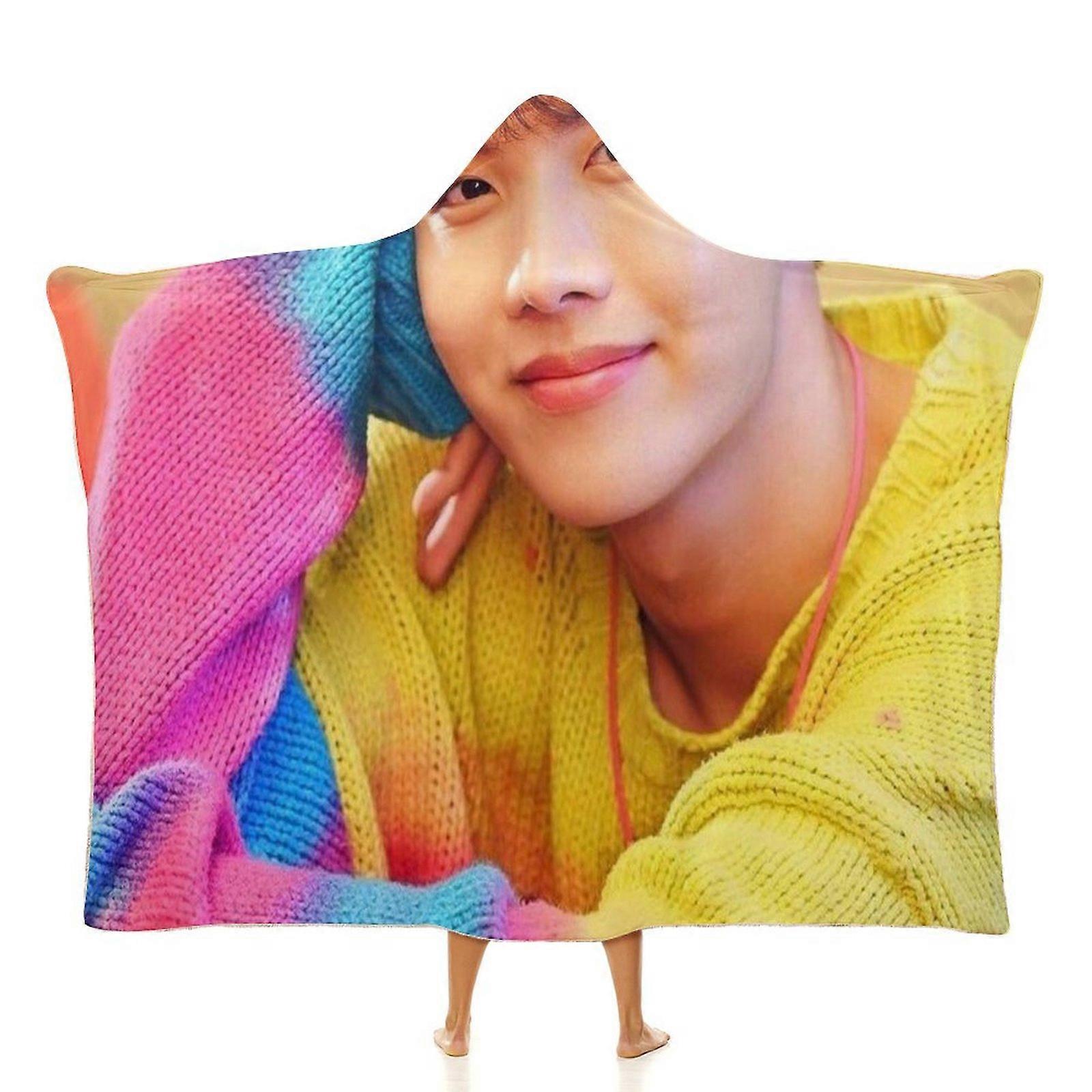BTS j-hope (71) Blanket Wearable Cartoon Cosplay Hoodie Throw